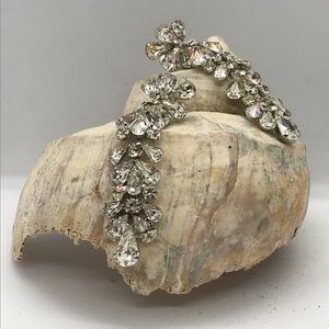 Weiss Rhinestone Chandelier Earrings